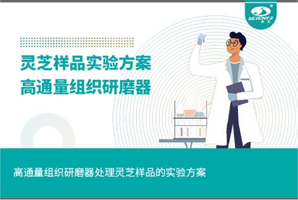 唐縣高通量組織研磨器處理靈芝樣品的實(shí)驗(yàn)方案